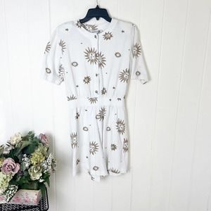 Vintage Katelyn Rose Sun & Stars Romper - size Medium